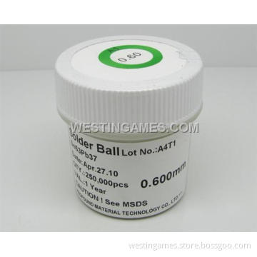 0.6mm BGA Soldering Solder Reballing Balls Leaded 250k